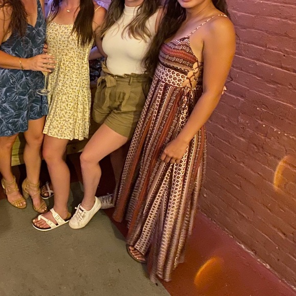 Aztec Print Maxi Dress - Picture 5 of 8